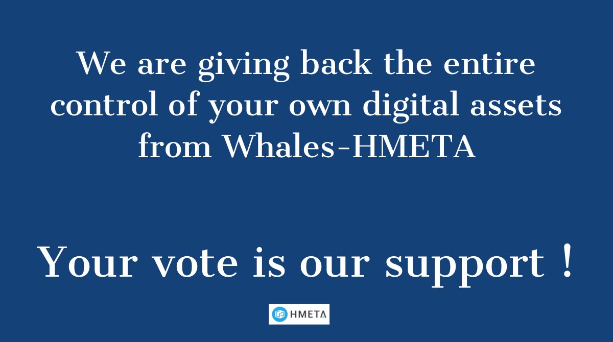 HMETA6's tweet photo. Your vote is our support! https://t.co/uY7y4CNqQL