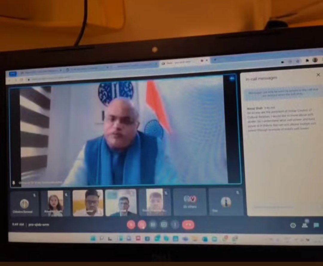 CsindiaOfficial's tweet photo. Intern Nation Leadership Tour - 2022

A virtual interaction with Vinay Sahasrabuddhe Sir (@Vinay1011)

#Chhatrasansad 
#LeadershipDevelopment #Tour 
Powered by @ParulUniversity https://t.co/3FZjQfD3l1