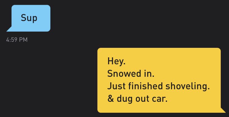 intlbttmfrk's tweet photo. #thesituation: 😂🤣😂🤣 the dmv is essentially in snow day mode. pepco is out reconnecting power to parts of the neighborhood. &amp; my inboxes??? filling up. when snowed in, these #freakdick #dmvtops be — wanting to dig me out. sawry guys! https://t.co/kTY8aBqA2b