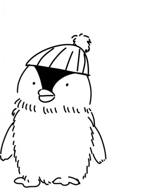 年始からバタバタしてたから気づいたらこの落書きが描き初めになってた 