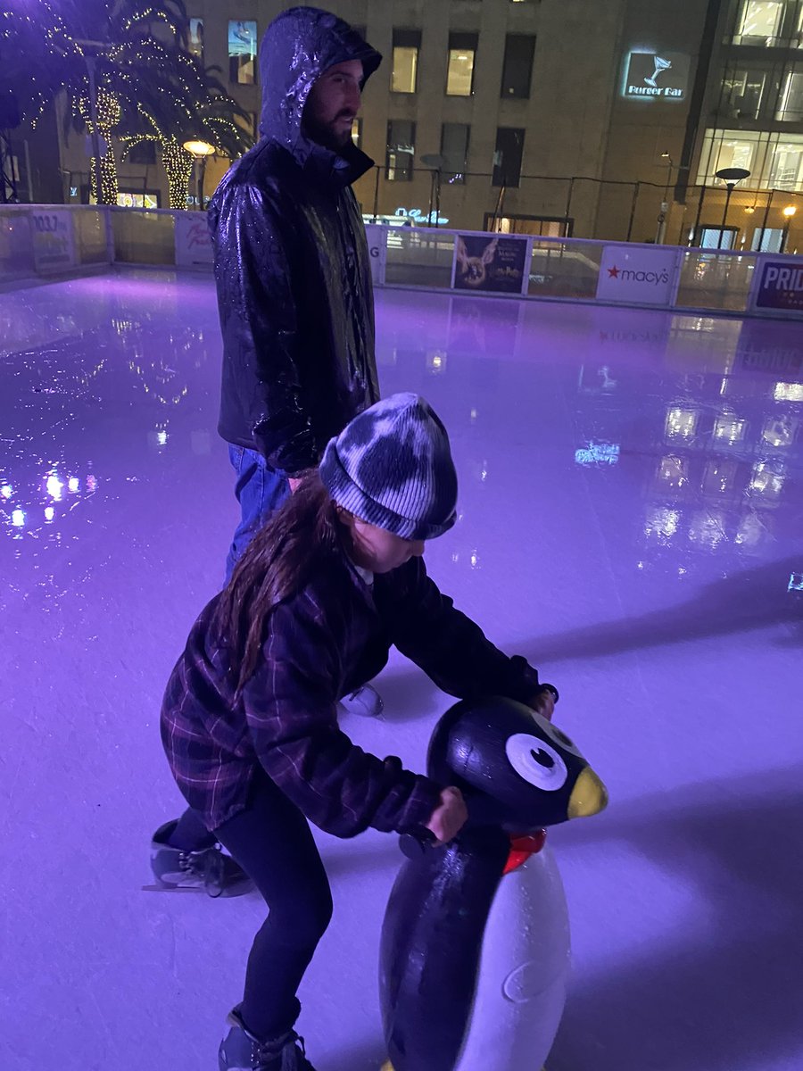 Skating in the rain