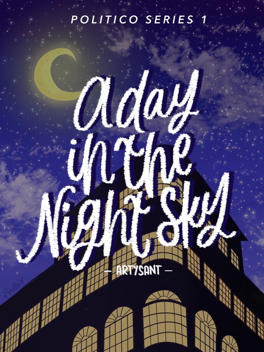 kloeuvre's tweet photo. politico series 1: a day in the night sky by @artysantwp <33 https://t.co/gYvcQ34IyX