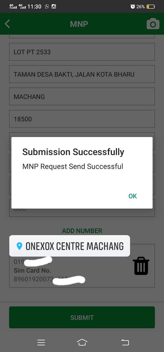 CentreOnexox's tweet photo. Alhamudillah rezeki pagi nie customer walk in ke kedai nak kekal no asal ke onexox. Suami die nak tempoh sah lama. Amik plan untuk call sahaja 333min ke semua rangkaian.

#onexox #OnexoxPrepaid #onexoxcentremachang #SPFATVOICE https://t.co/Tx3lft2VEW