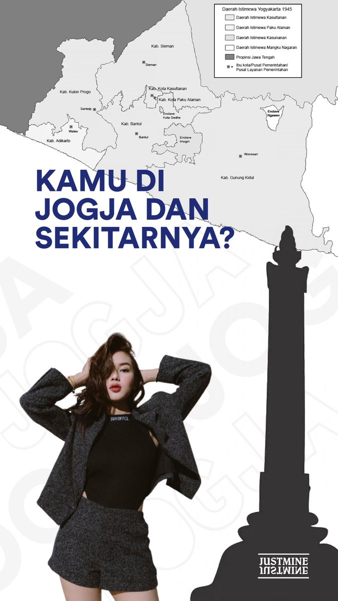 JustmineOfc's tweet photo. ada apa ya di jogja?😙 #shakirajasmine #shakira #jasmine #justmine https://t.co/SeKG28R7nZ