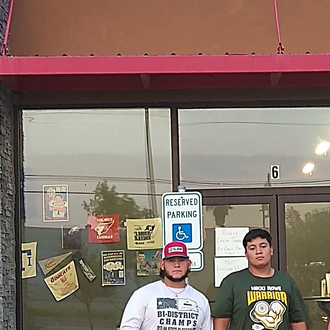 OLcoachGalvan's tweet photo. Congratulations Anthony Garcia (PSJA North) and Gabriel Dougherty (Nikki Rowe) for being named to the All Area Team! Two hard working young men from different schools, but pushing each other to be the best, like brothers! ❤️ RGV football! Proud of you. #OwnTheDetails #956football https://t.co/M92sRP8SeL