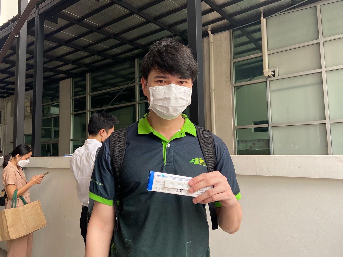 nForceSecure's tweet photo. วันนี้เป็นวันทำงานวันแรกของพวกเราชาว #nForceSecure
บริษัทฯ ได้จัดให้พนักงานทุกคนตรวจ ATK ก่อนเข้าทำงาน เพื่อสุขภาพของพนักงานและความปลอดภัย���องพันธมิตรและลูกค้าทุกท่านค่ะ

ผลตรวจ Antigen Test Kit ของพนักงานทุกคนผ่าน 100% ค่ะ ☑️

ขอให้ปีนี้เป็นปีที่ดีของทุกท่านนะคะ สวัสดีปีใหม่ค่ะ💚 https://t.co/K7kPld16f3