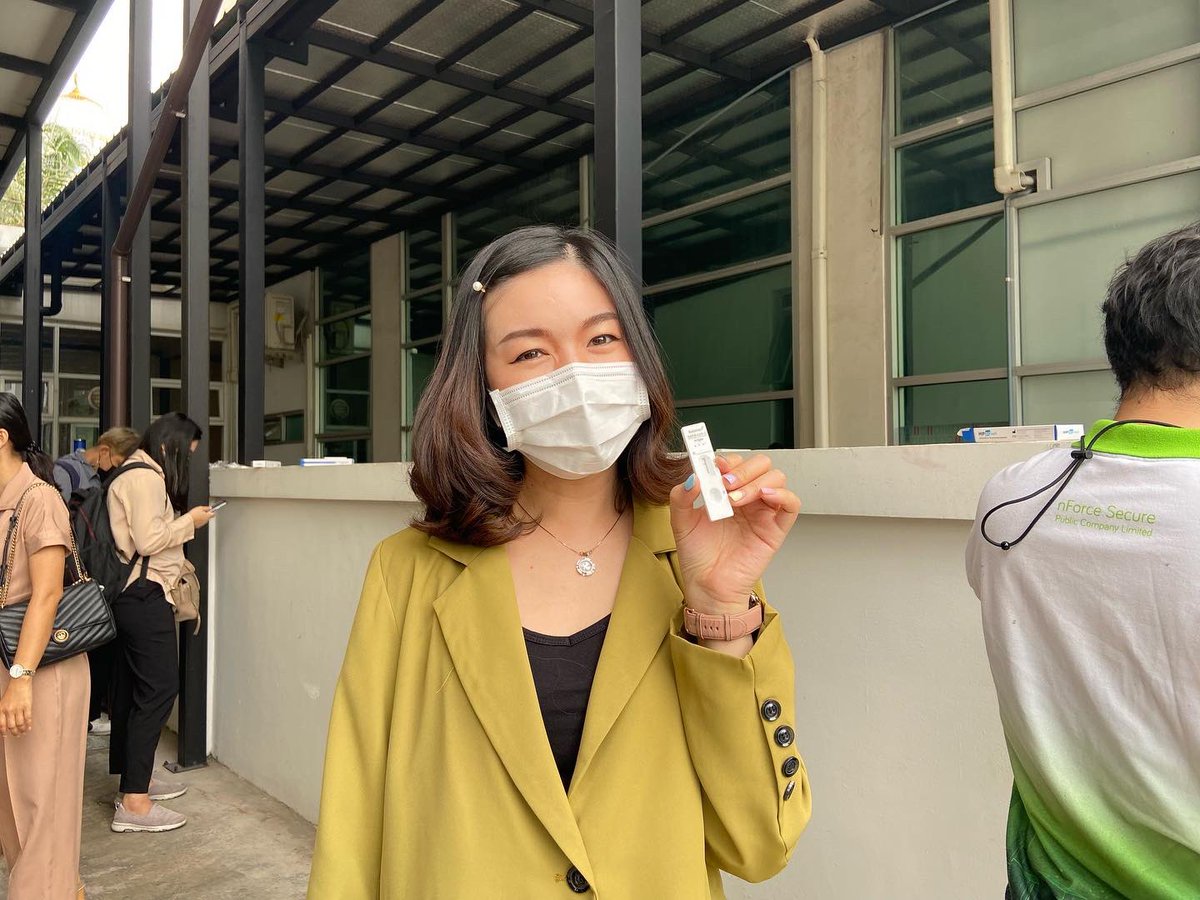 nForceSecure's tweet photo. วันนี้เป็นวันทำงานวันแรกของพวกเราชาว #nForceSecure
บริษัทฯ ได้จัดให้พนักงานทุกคนตรวจ ATK ก่อนเข้าทำงาน เพื่อสุขภาพของพนักงานและความปลอดภัย���องพันธมิตรและลูกค้าทุกท่านค่ะ

ผลตรวจ Antigen Test Kit ของพนักงานทุกคนผ่าน 100% ค่ะ ☑️

ขอให้ปีนี้เป็นปีที่ดีของทุกท่านนะคะ สวัสดีปีใหม่ค่ะ💚 https://t.co/K7kPld16f3