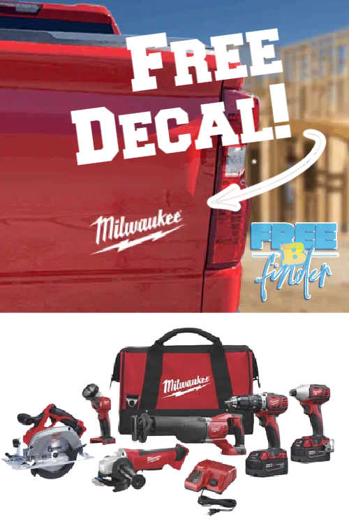 GimmieFreebies's tweet photo. Free Milwaukee Tools Sticker + Free Shipping https://t.co/5djUXKOPAB #EasyFreeSamplesbyMail #FreeSamplesFreebiesFreeStuff #Guys #Stickers https://t.co/kGOnhs9boz