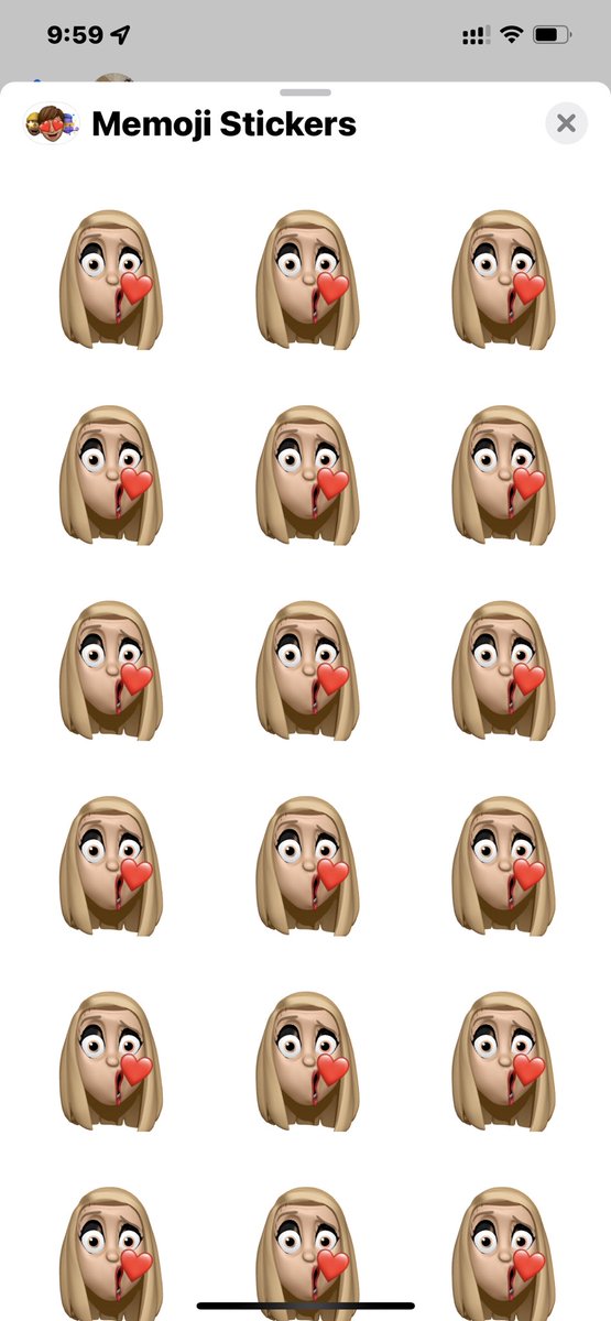 DiamondsHEARTX's tweet photo. #Apple What in the world happened to my memojis?!
Is my  #iPhone12ProMax haunted? https://t.co/NfJz8ljcM7