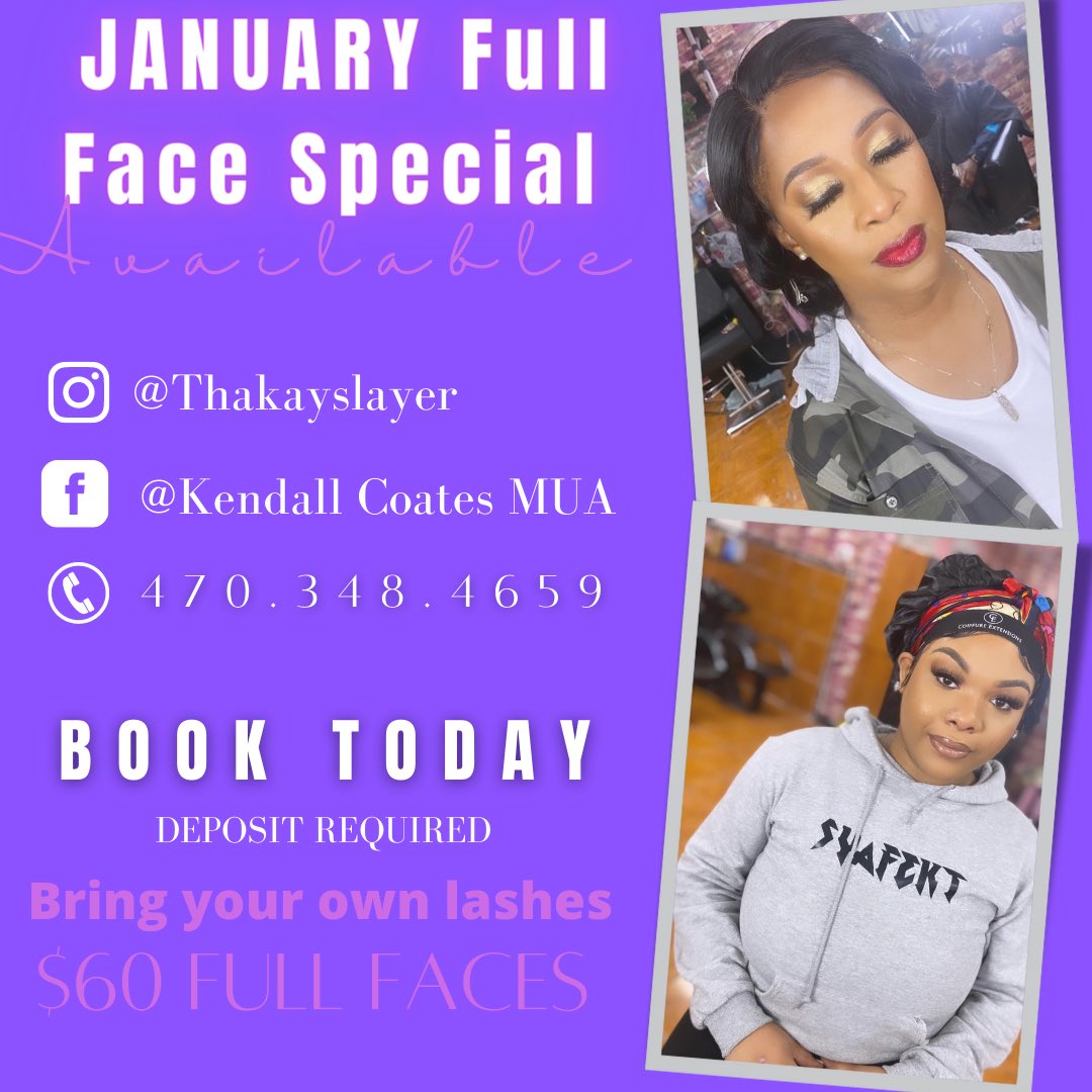 KendallCoates_'s tweet photo. https://t.co/ntUsrZHuRa

#atlmua #atlantamakeupartist https://t.co/hxrAPLE9gq