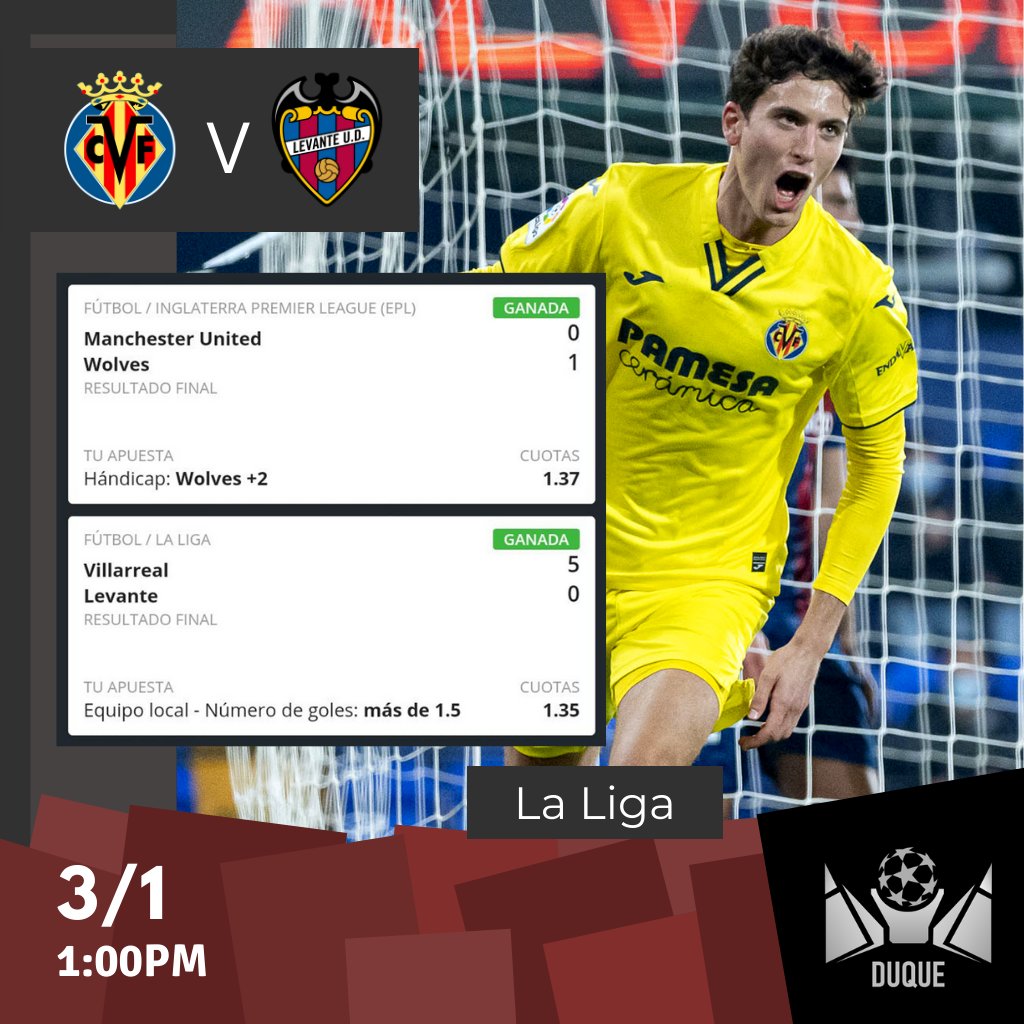 DuquePicks's tweet photo. #resumendeldía
🎯 Así iniciamos el año 03/01 en Duque Picks con un plenazo🏆👑
🏧 Únete a nuestro grupo free
🎓 Obtén pronósticos diarios

#duquepicks
#apuestasdiarias
#pronósticosfree https://t.co/NuXa8slNkN