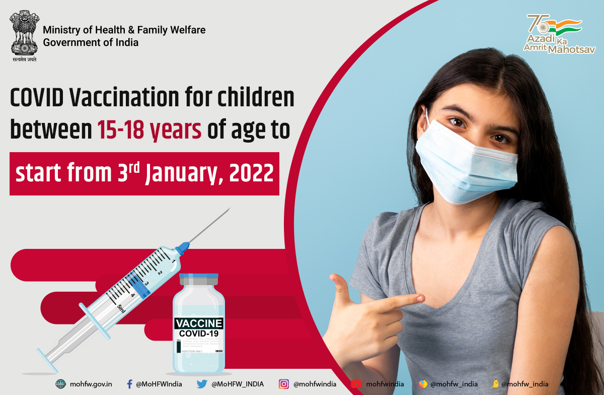 NHM_ANIslands's tweet photo. Covid-19 vaccination Drive for Adolescent Children Age between 15- 18 years At Andaman &amp; Nicobar Islands https://t.co/HNrISK9f3G
