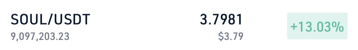 CriptoChris_'s tweet photo. Todas las criptos cayendo en picado… mientras tanto $SOUL reventando ATH 🚀 https://t.co/lXX8ttLS1Z