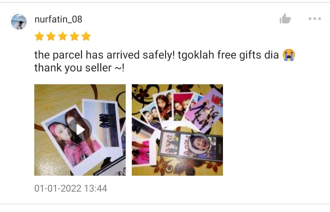 niniversestore's tweet photo. ✨griptok past reviews / feedback✨ https://t.co/ZdsOX8Oeh8