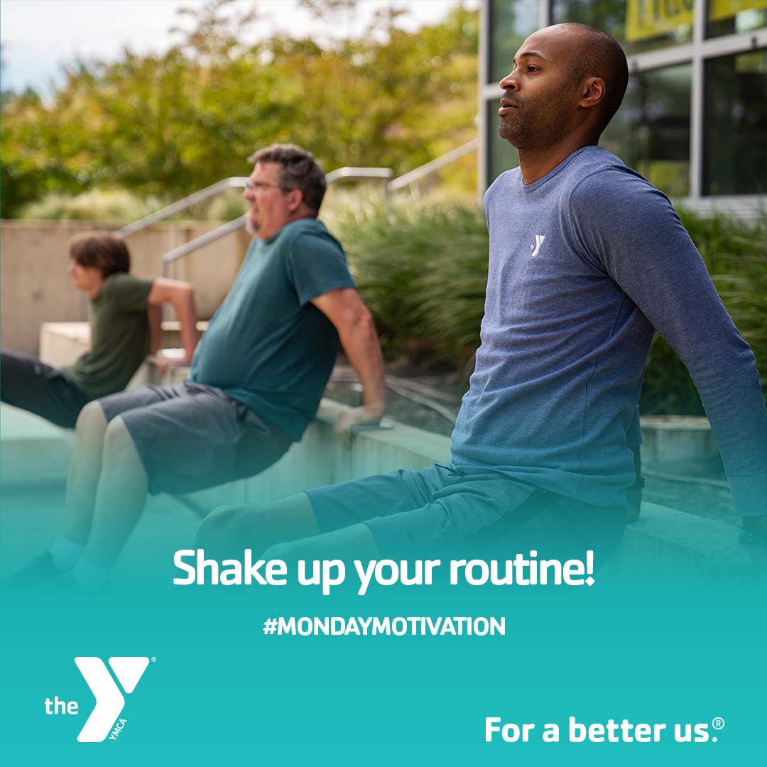 ymca's tweet photo. Is your routine ready for a remix? 🙃

Sometimes routine can begin to feel a bit stale. Little tweaks are the perfect way to keep things feeling fresh and creative! 💡✨

#mondaymotivation
#forabetterus https://t.co/zTztRdkW1w