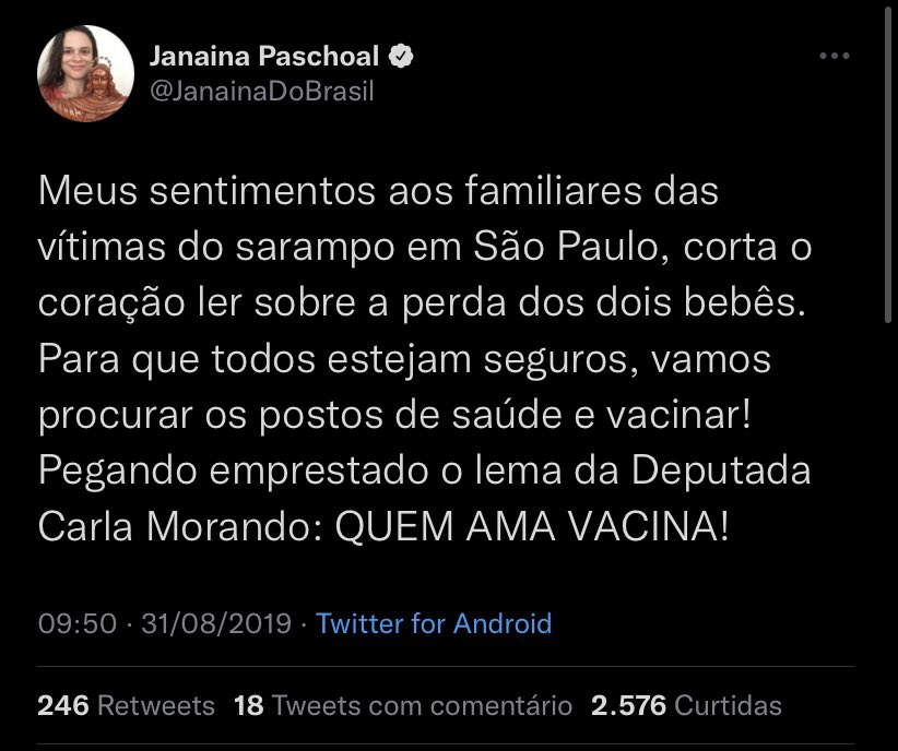 jairmearrependi's tweet photo. A variante pró-vacina da Janaina Paschoal não existe e não pode te pedir pra vacinar.

A variante pró-vacina da Janaina: https://t.co/9grRZBecPY