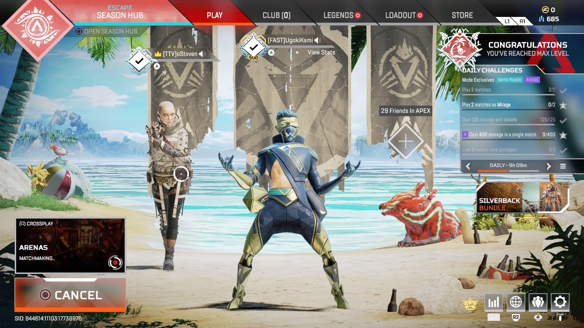 Need 1 for arena streaks