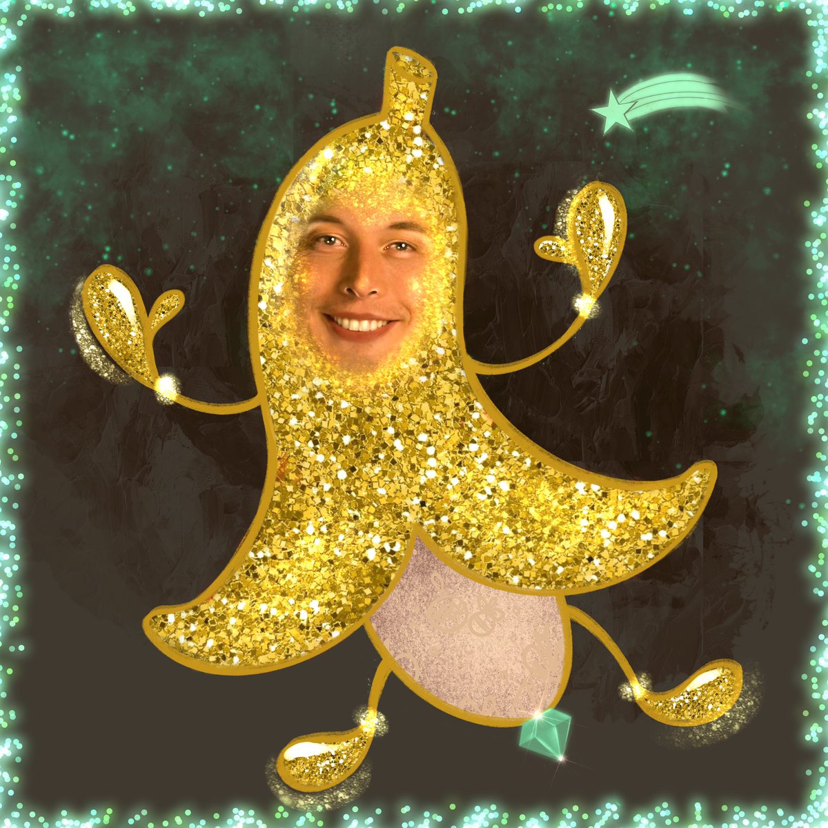 katispbeth's tweet image. New Banana in bananas collection 🙌🏻😄
Banana Elon with Diamond 💎🙌🏻😂

Did you found where diamond?😜 Write in comments 🙌🏻😄
opensea.io/assets/matic/0…
#ElonMusk @elonmusk #NFTCommmunity #nftcollectors #NFTartist #nftnew #NFTdrops #COSMOS
