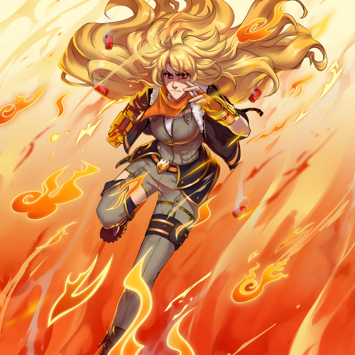 Burn.. 

#RWBY #YangXiaoLong
