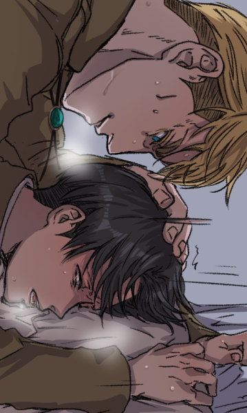 aidmaEEE's tweet photo. https://t.co/mJewuq7tLd

エルリ　eruri
原作軸　一枚絵　R18なのでフォロワー限定 https://t.co/ZL551MhPW6