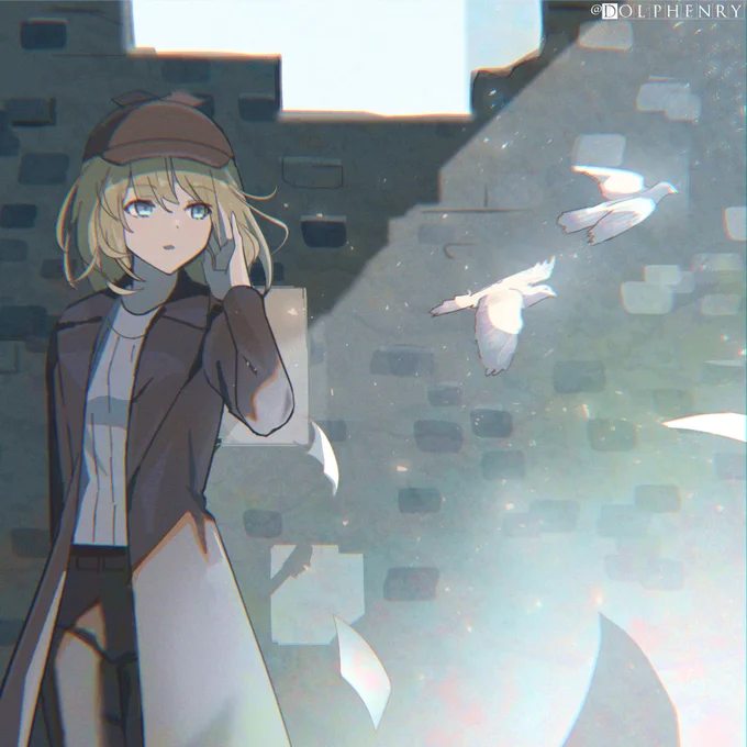 <12 Days Of Christmas series>
2-  doves

#12DaysofholoEN
#ameliaRT 