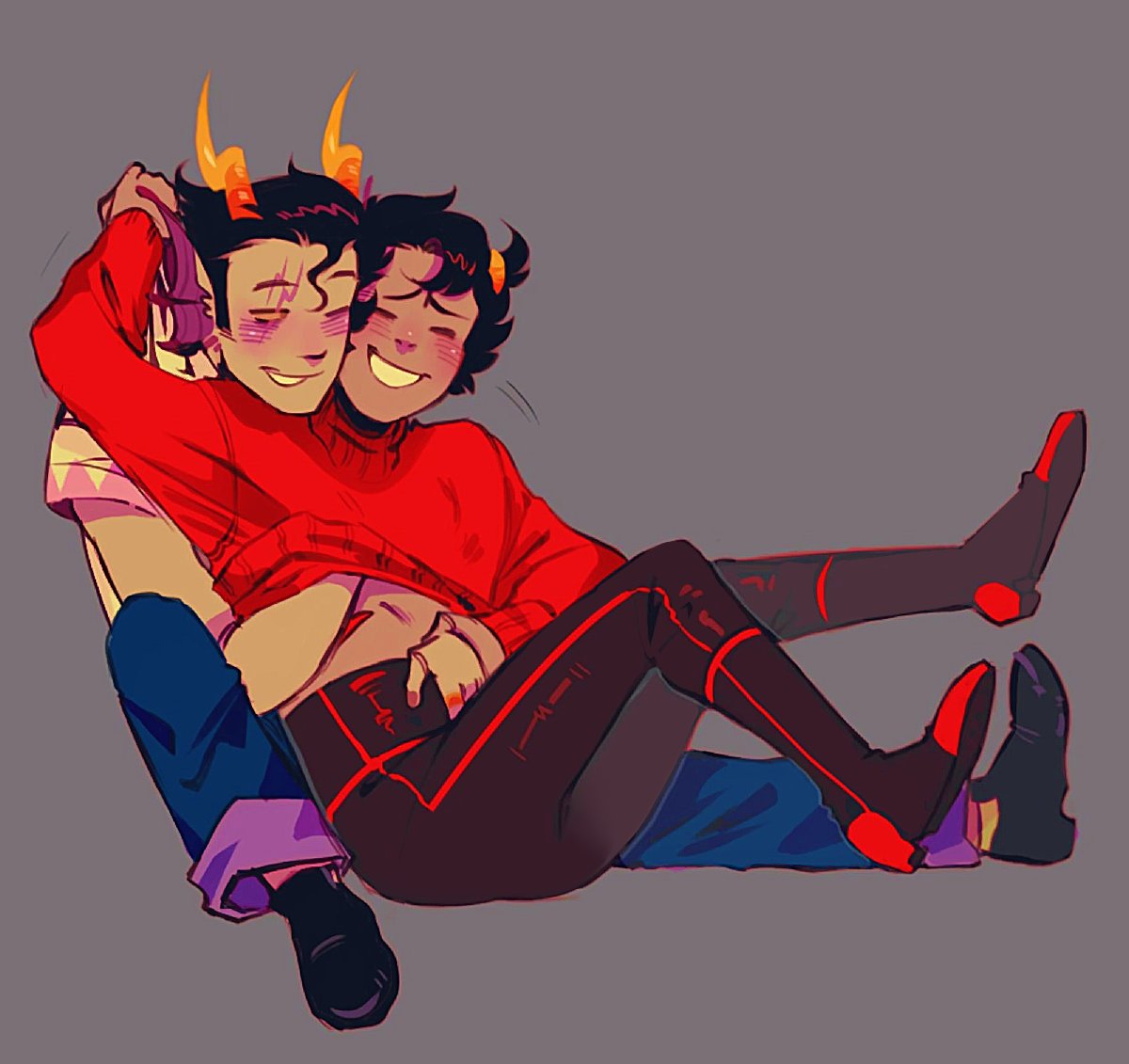 sour_lemmon's tweet photo. they are horrible and personally deserve eachother #cronkri #homestuck
(nearly forgot to post this lmfao) https://t.co/dWjsTu1YxV