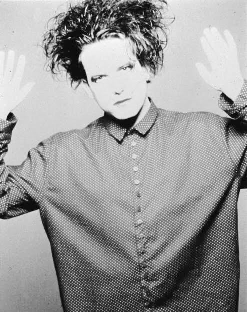 goth_videos's tweet image. Robert Smith from The Cure, Disintegration era (1989)