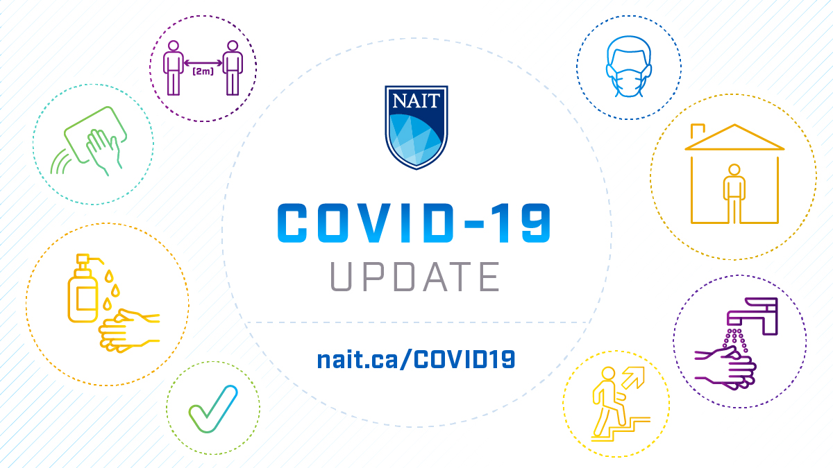 With rising cases of COVID-19 driven by the rapid growth of the Omicron variant, the return to on-campus labs and shops is postponed until January 10 to allow for additional time to fully implement enhanced safety measures. Check nait.ca/covid19 for more information.