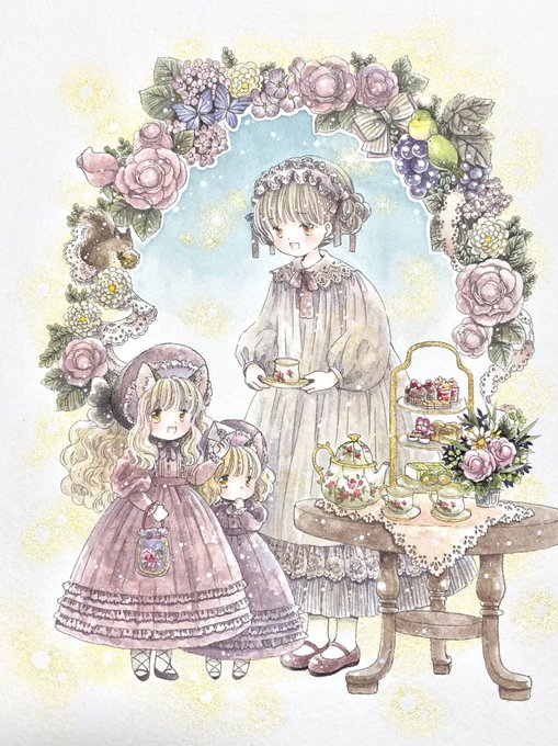 「tablecloth」 illustration images(Latest｜RT&Fav:50)｜2pages