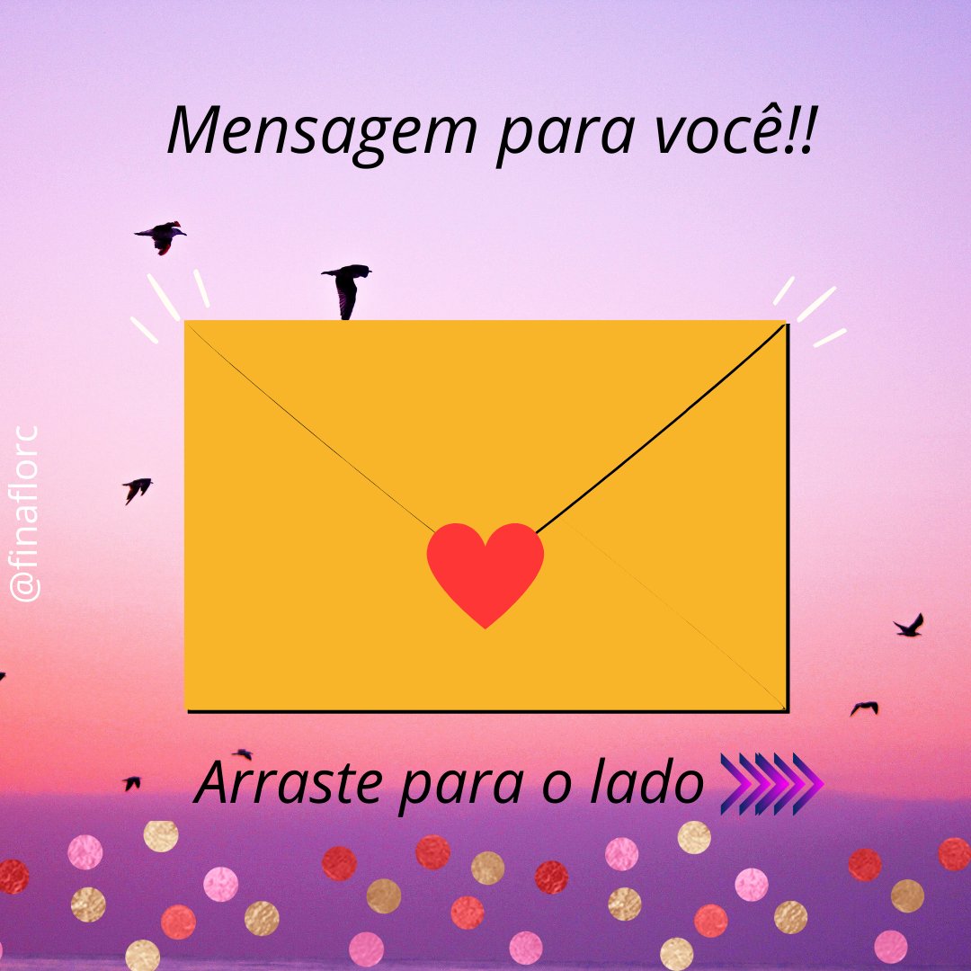 finaflorc's tweet photo. Mensagem para você💗 https://t.co/3XBi641VqC