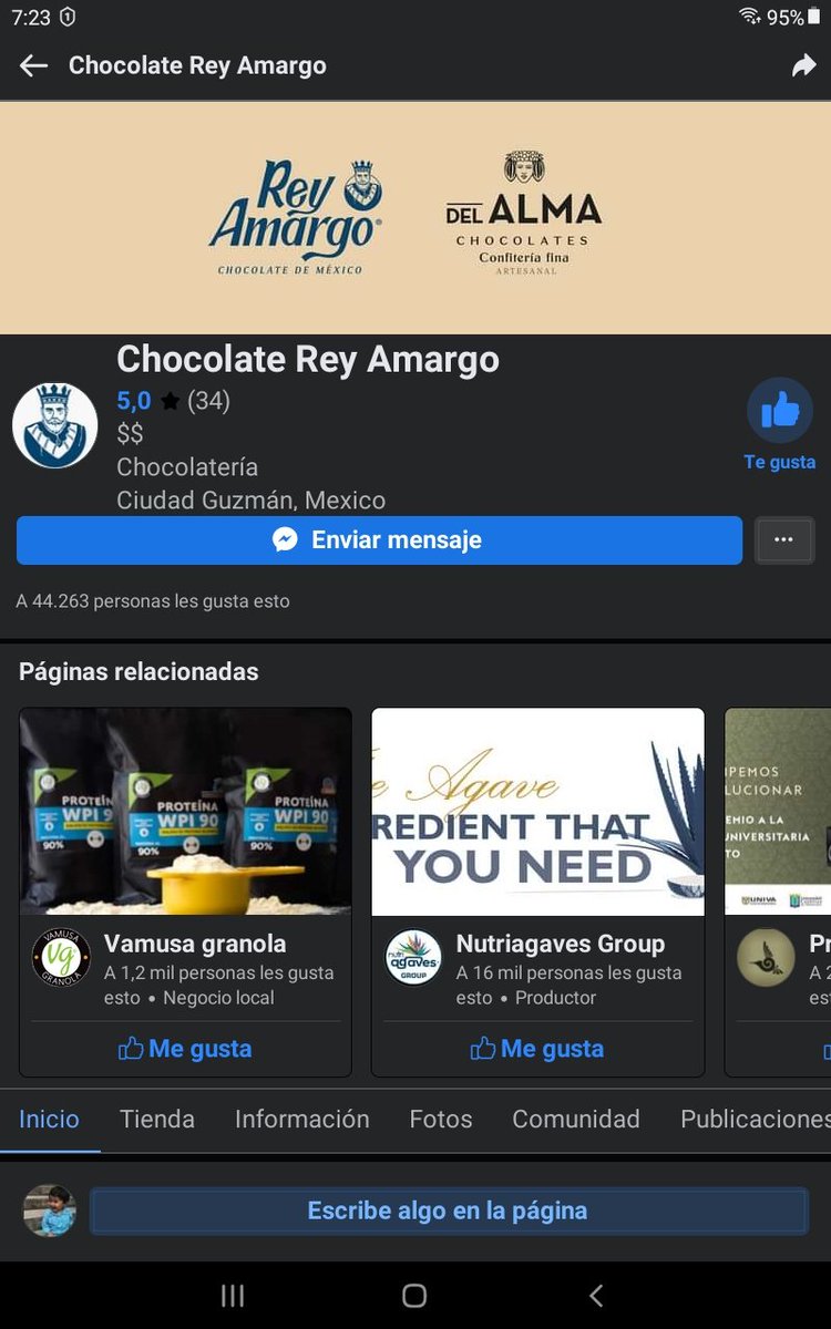 Asesor7gdl's tweet photo. @Mexteki El Ibarra es bueno mucho mejor que el de abuelita PERO mi favorito es este: chocolate 100% cacao Mexicano, artesanal y 100% orgánico. https://t.co/BaG8v74NpC