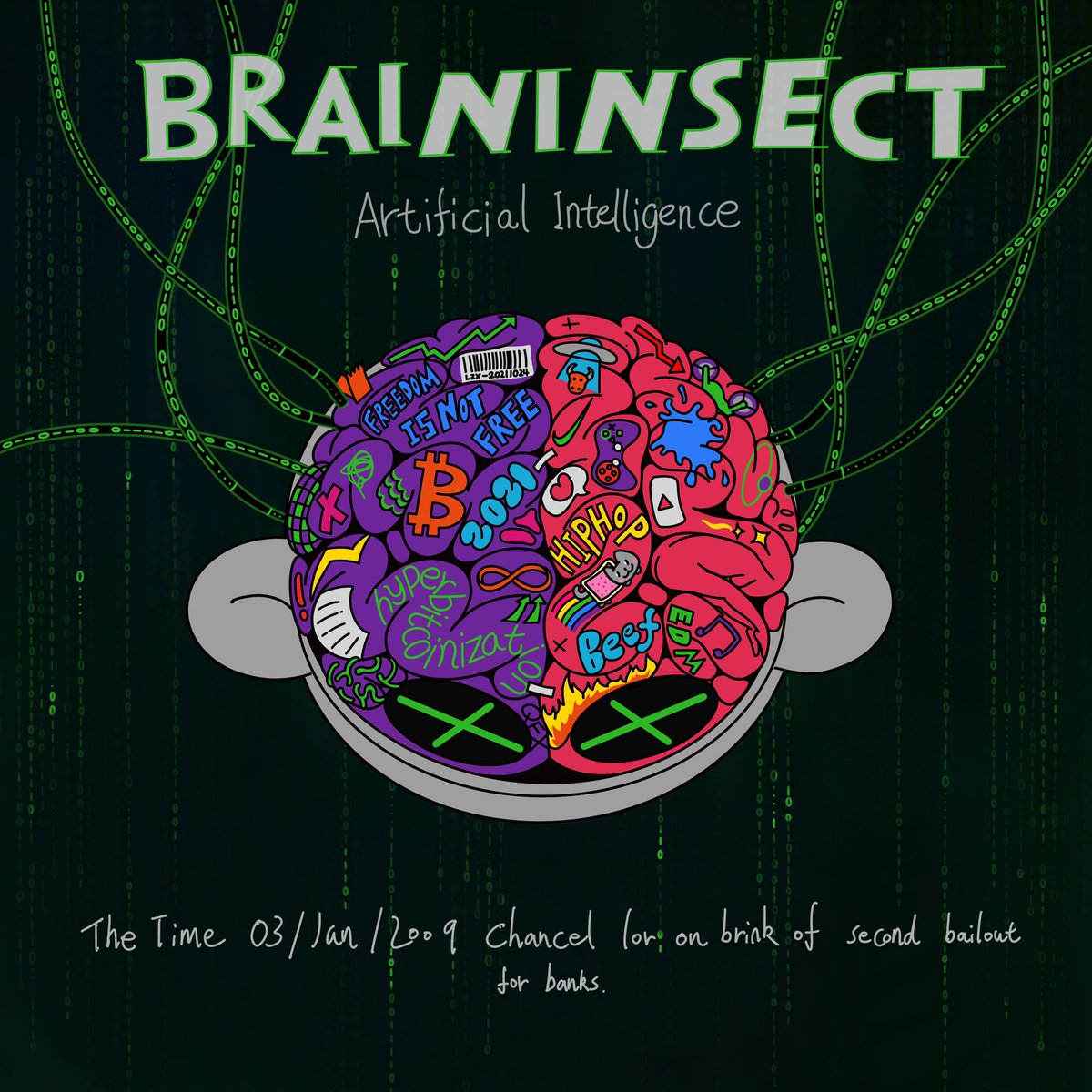 braininsect_eth's tweet photo. Happy Birthday #Bitcoin https://t.co/X8YX4KsEHB