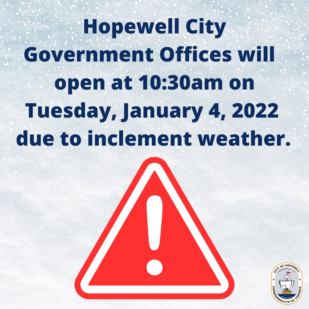 City of Hopewell Government tweet media