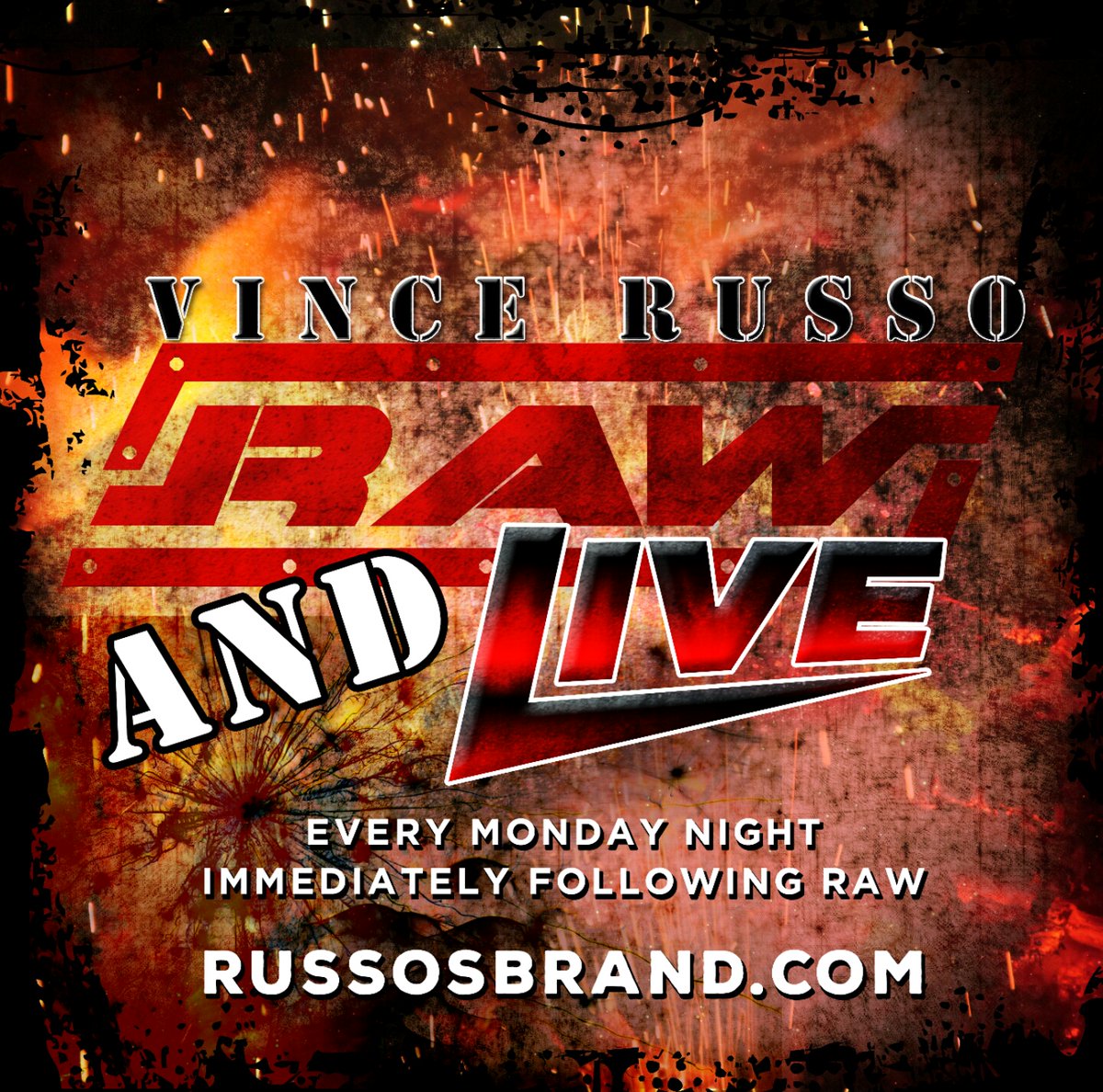 LIVE <a href="/WWE/">WWE</a> RAW WatchAlong at 10pm est. Bro---Sorry---Honestly---I can't watch RAW more than an hour in real time. Join Me!!!
twitch.tv/vincerussolive