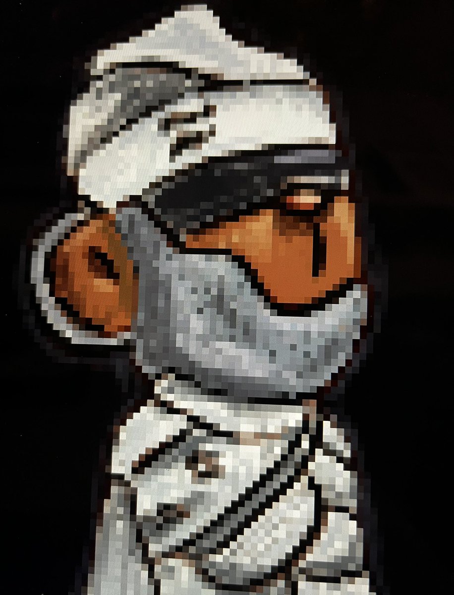 IllWill403's tweet photo. Doodle Ape in pixel form! Soon as I saw the teaser I knew this was something special! Love the drip 💧 and the detail.
@doodleapenft 
#nft #doodleape #NFTCommunity https://t.co/l1SIbxrAKs