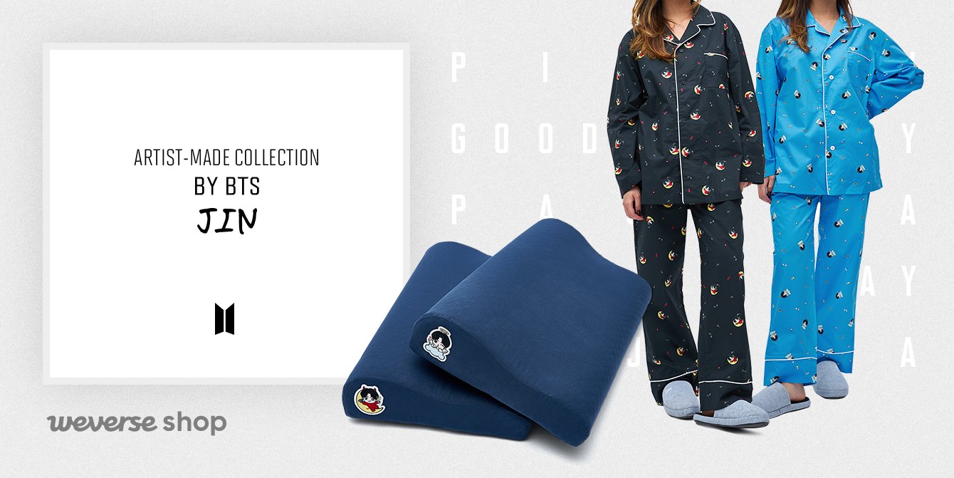 artist made collection by BTS JIN パジャマ Weverse Shop 위버스샵 on X: 