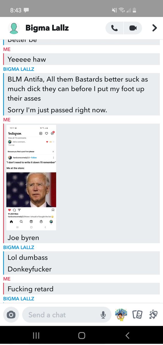 DollJadon's tweet photo. This guy is racist and a white supremacist a cracker and worst a ares somone pls dox thus cracker https://t.co/U1FTcQHYrd