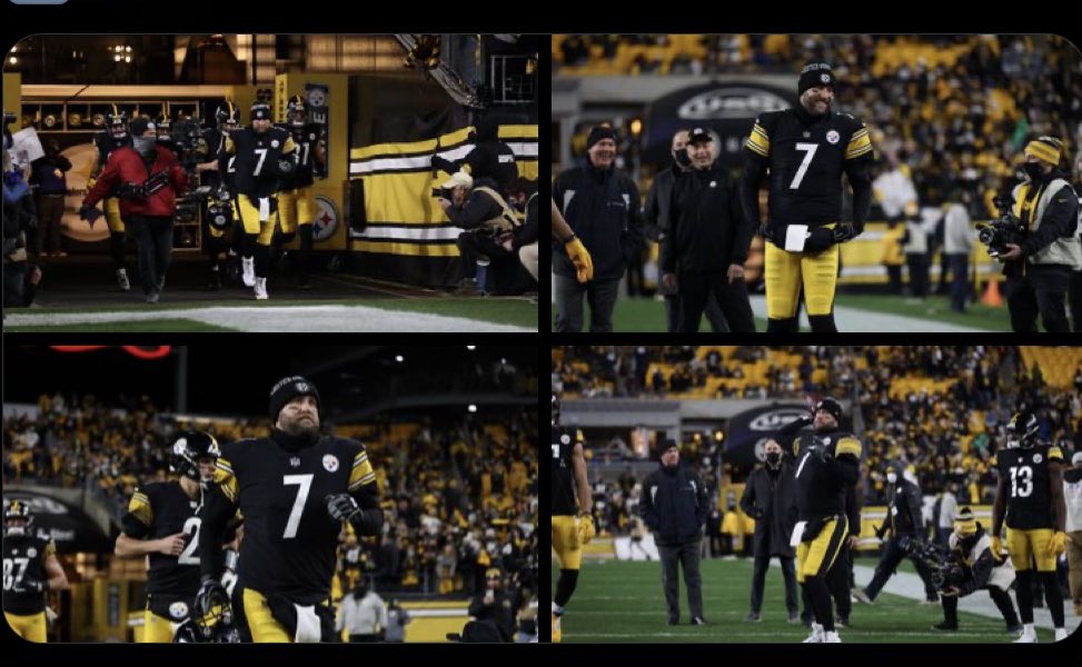 ZacR23's tweet photo. It’s Ben Roethlisberger last game at home will be a Hall a famer 🙏✊ https://t.co/5vhmUZMclB