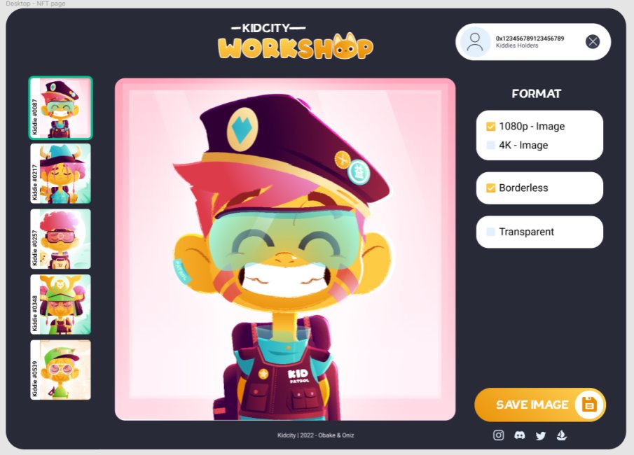 ⚠️ Innovation here !! ⚠️
<a href="/KidcityNFT/">Kidcity</a> is creating a #gamechanger in the #NFT world. With your KidCity, you will be able to personalize it and generate your own image (in #1080p or #borderless). #Customization is amazing !!