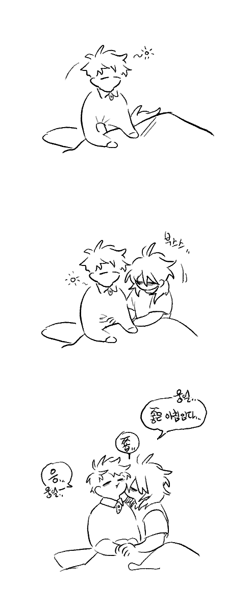 mmm_209_'s tweet photo. 뭔가 더 깊이 잇는 걸 그리고 싶지만... 무지성이 된지 오래...그냥 뻐뻐로 아침 시작하는 애들이나 그림... #레이하루 https://t.co/nXPaBBRbpK