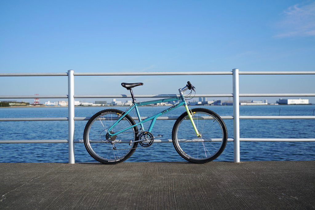 kazumaakahane's tweet photo. #Beach #Sea #SIGMAfp #YetiCycles #YetiUltimate #VintageMTB #OldMTB #三番瀬 https://t.co/vP35tK82nM https://t.co/f3pgpli6mL