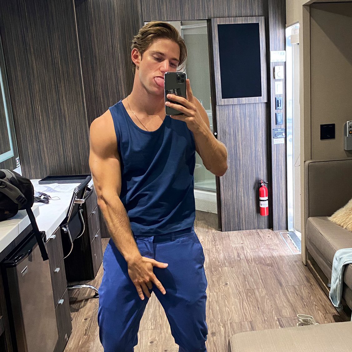 hourIydf's tweet photo. Nico Greetham as Cal Cambon for Death Valley https://t.co/5pRYM2P5NC
