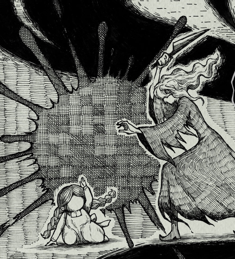 実は2話時点で示唆している。

襲いかかってくる魔女の姿は、半分くらいヒト側の勝手な想像だけどね… https://t.co/VXZOaD7Ld3 