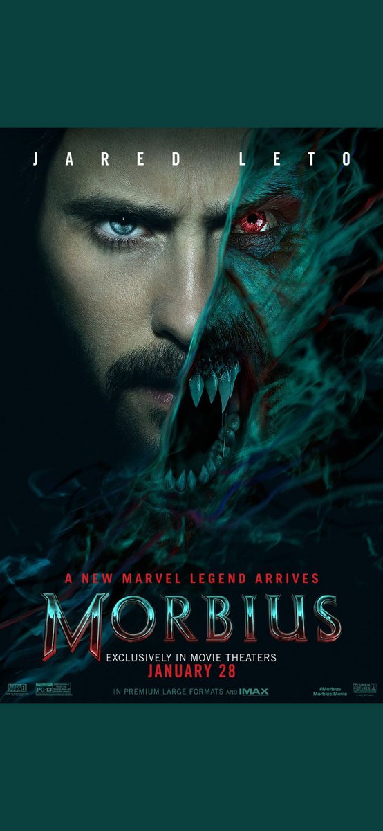 GeeksLogan's tweet photo. 🔴 OFICIAL | ¡Morbius se ha retrasado al 1 de Abril de 2022! https://t.co/BJZjoP0WZG