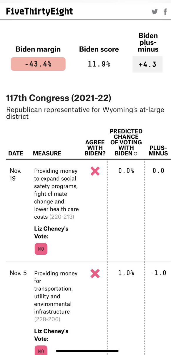 QueenVLion1's tweet photo. @Diane_Reid123 ALSO ADD @Liz_Cheney @RepLizCheney 🗳 AGAINST ❌#InfrastructureBill 🗳#BuildBackBetterAct 🗳 FUNDING FOR DV VICTIMS VOTED 🗳 AGAINST IMPEACHING 45 ON THE 2 ARTICLES OF IMPEACHMENT ETC. #LizCheneyisARepublican  #LizCheneyIsNOTDefiant #TheMoreYouKnow https://t.co/IaZWqxSor8