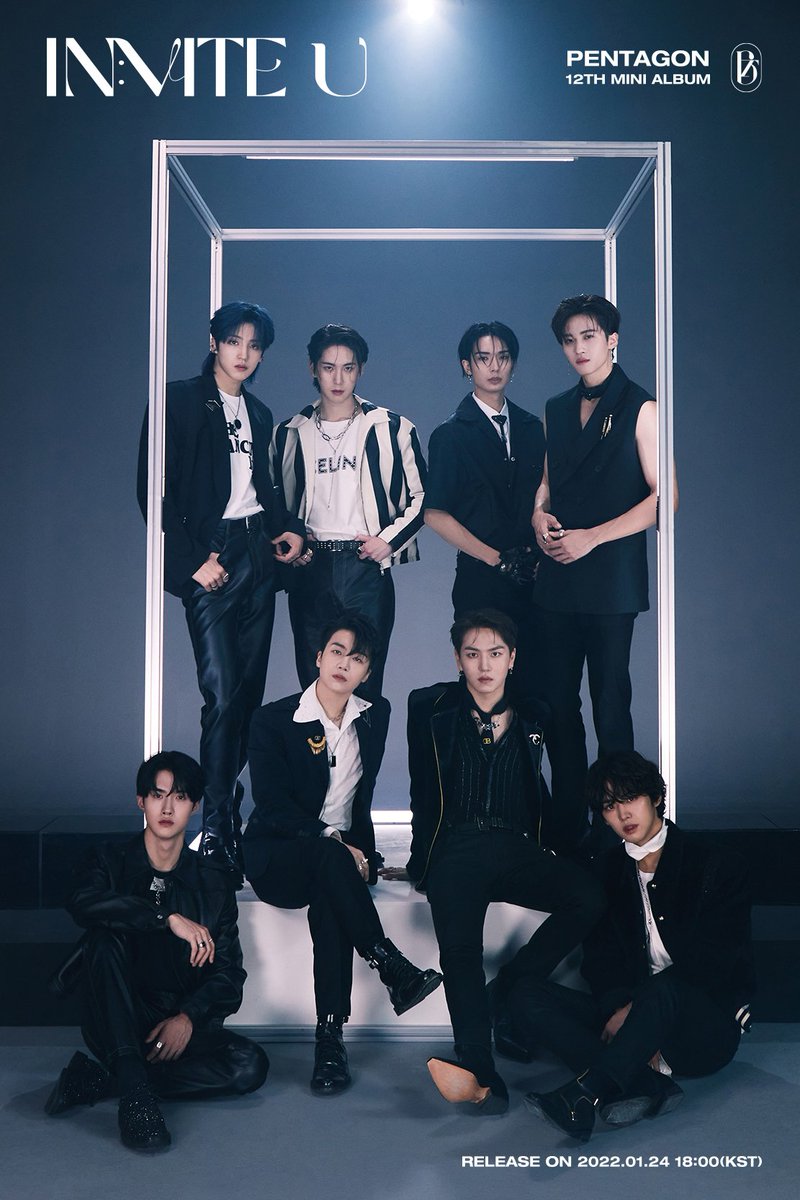 starfess's tweet photo. -guys Pentagon first comeback with jinho after discharge, please send them a lot of support 🥺💙 https://t.co/7RSRUfTMfC