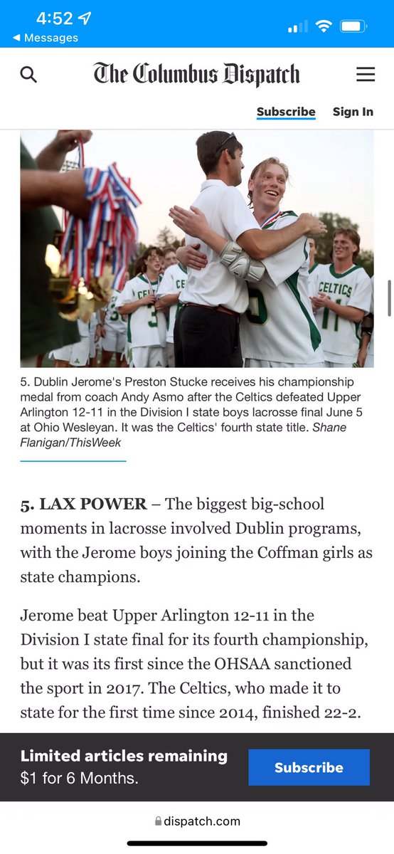 Dublin Lacrosse tweet media
