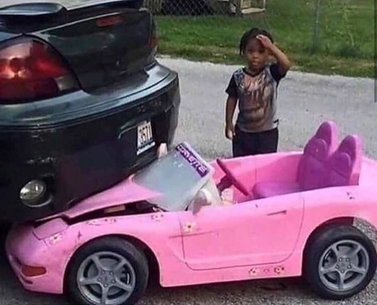 Clayton watching that truck run over the toy car  #Bachelor