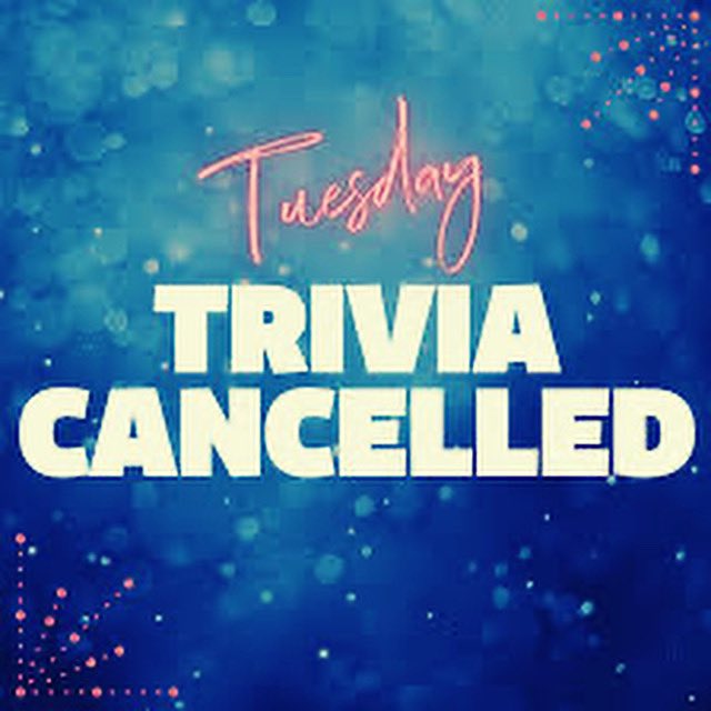 FuzzyTrivia's tweet photo. Hey Guys - with Omnicron spreading as it is, weβre cancelling trivia again this week until things cool down. Stay safe - looking forward to seeing you all again soon! #fuzzytrivia #trivia #HOB #NYC https://t.co/y2P9xbDodf