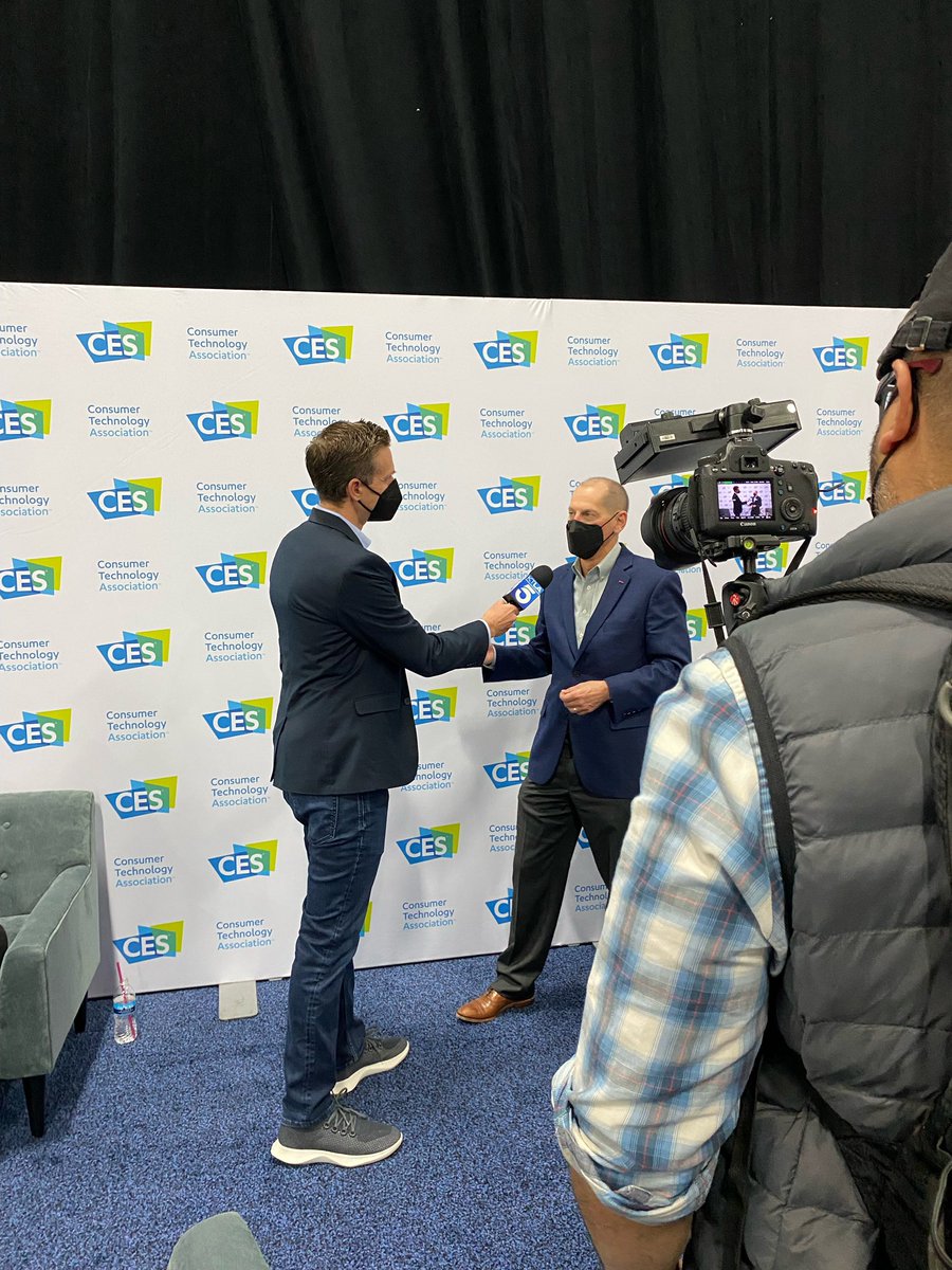CES tweet media
